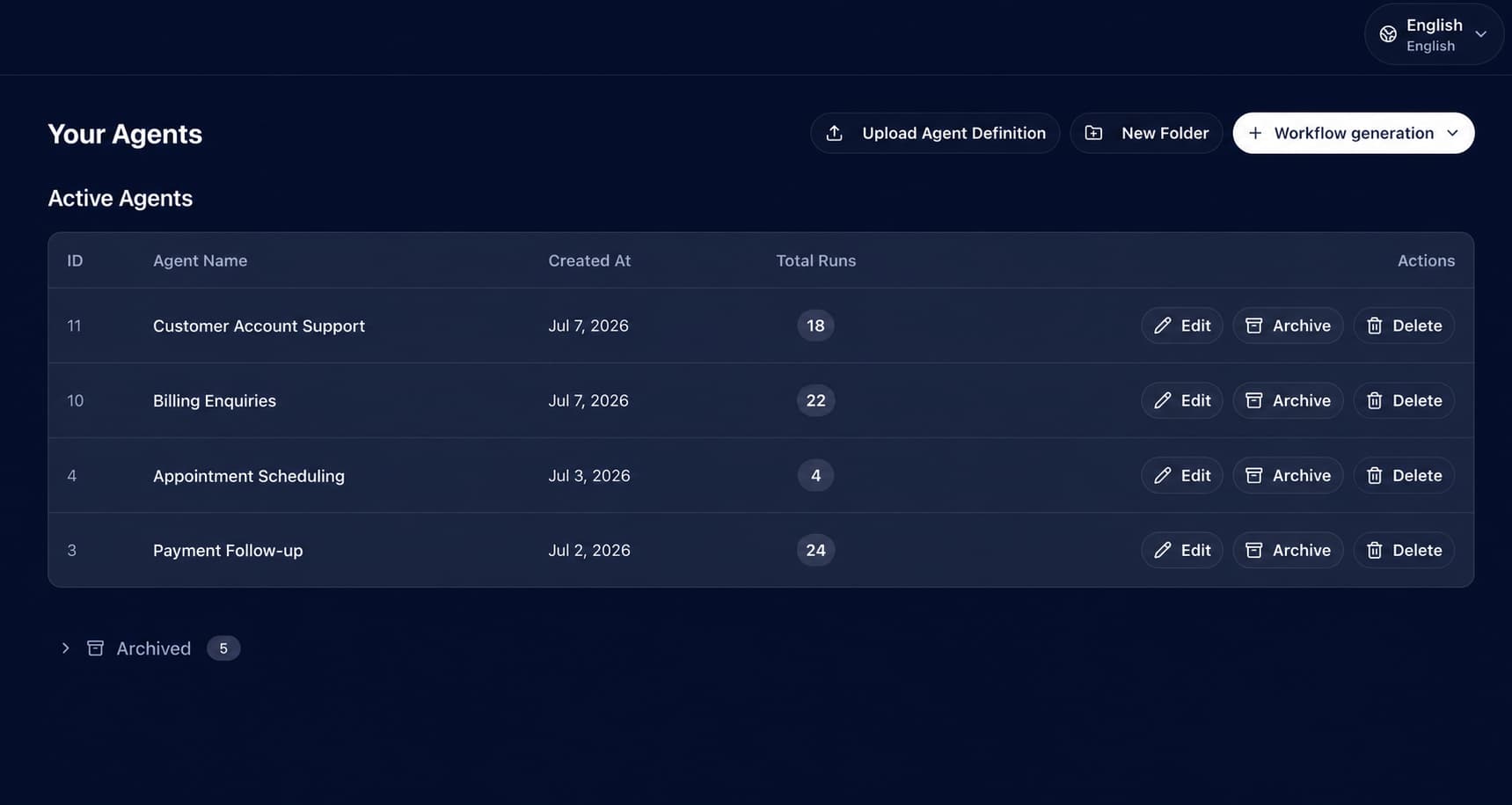 Klatt agent workspace showing professional appointment and billing workflows